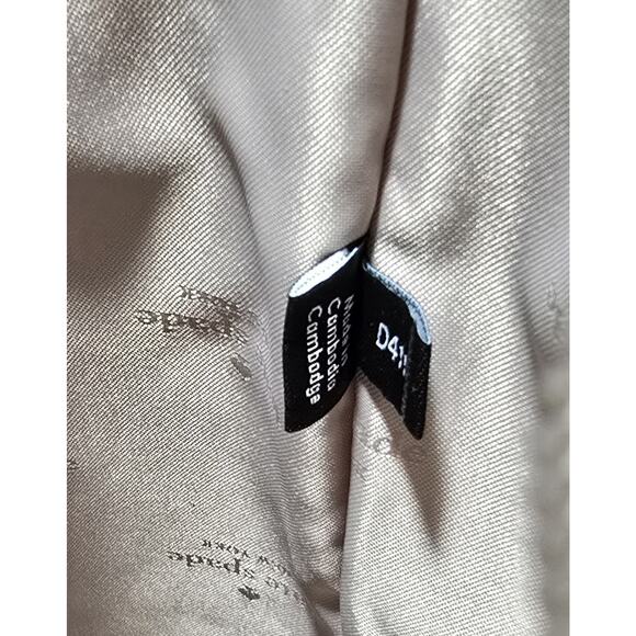 Kate Spade Dana Tote Saffiano Warm Beige Purse KB617 Bag Charm NWT $359 - Picture 13 of 13